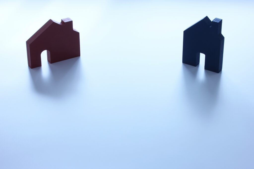 2社をイメージした住宅画像